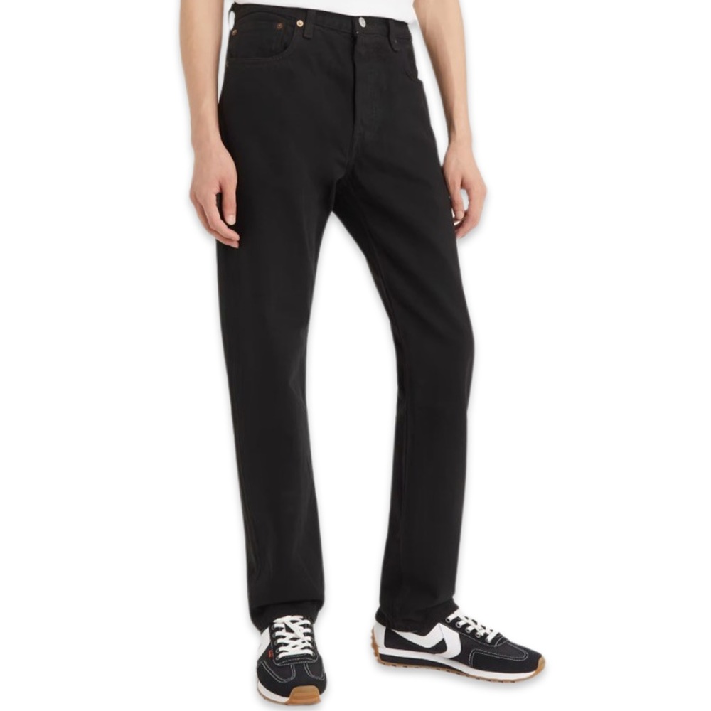 Levi’s Premium 501® ORIGINAL FIT MEN'S JEANS Black 0165 - Picture 5 of 10